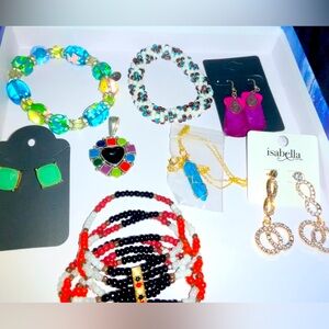 Handmade jewelry pieces